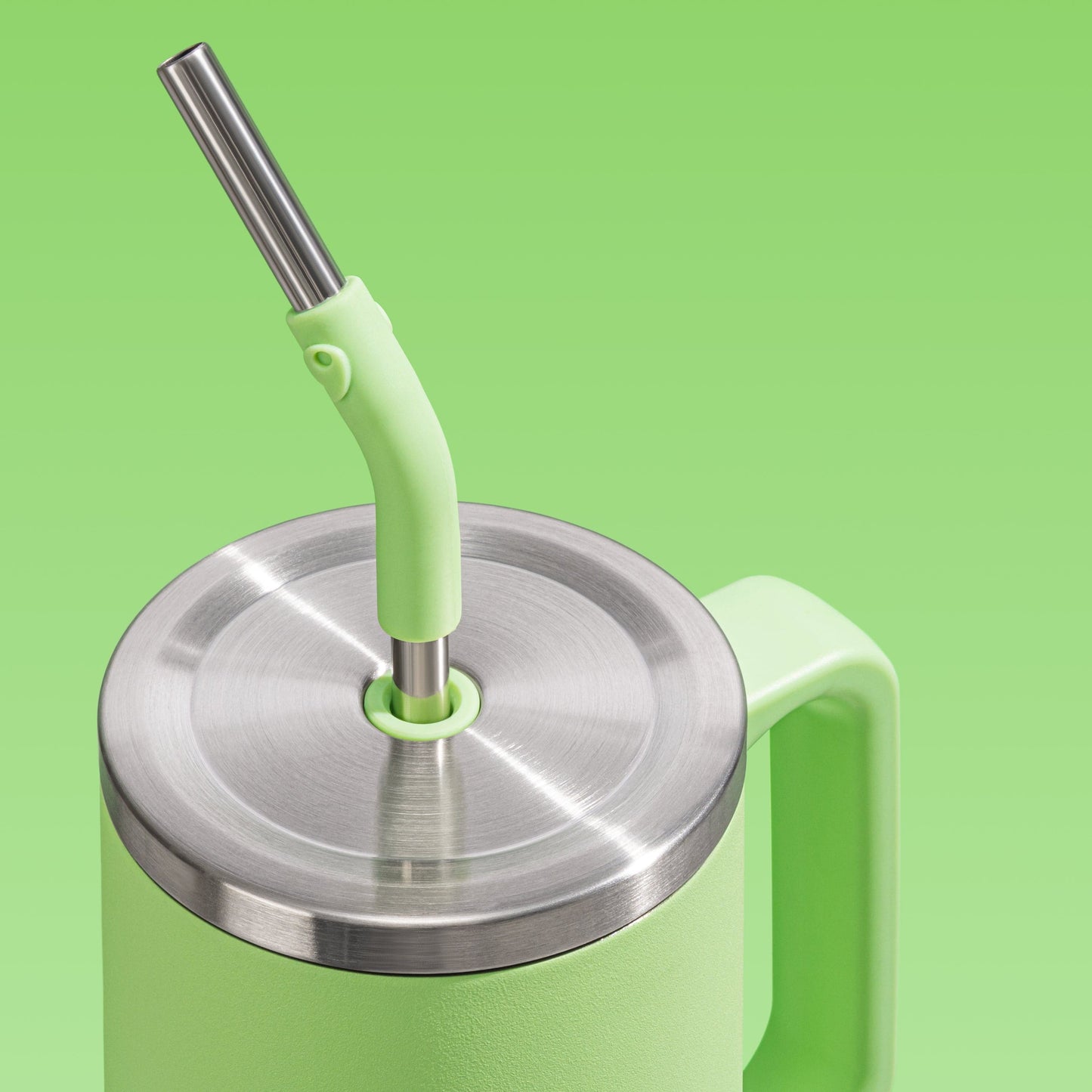 40oz Tumbler XL Stainless Steel Straw Set